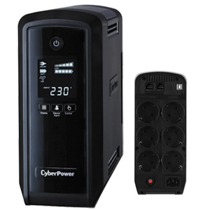 Ups Cyberpower 900Va/540W Active Pfc Com Lcd.Rj45 6 3+3 Out- LIMIFIELD