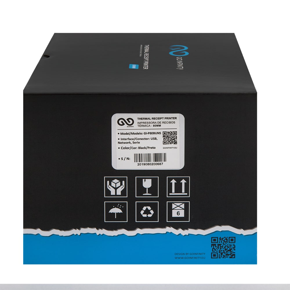 IMPRESSORA TALOES GO-INFINITY (USB+RS232) TERMICA 80MM - Image 6