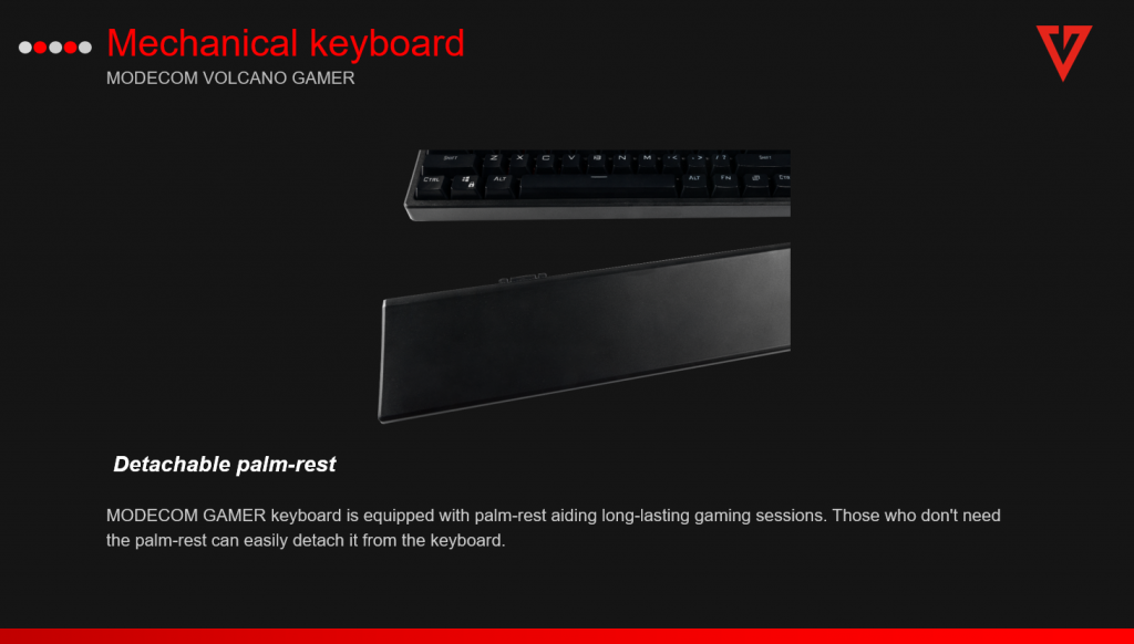 Teclado Mecanico Gaming MODECOM