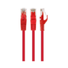 Cabo Rede Cat 6. 0.25M - Vermelho