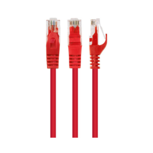 Cabo Rede Cat 6. 0.25M - Vermelho