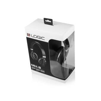 Auscultadores Logic Com Microfone MH-8 Preto