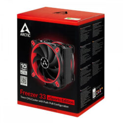 Dissipador Arctic Freezer 33 eSports Editions - Vermelho