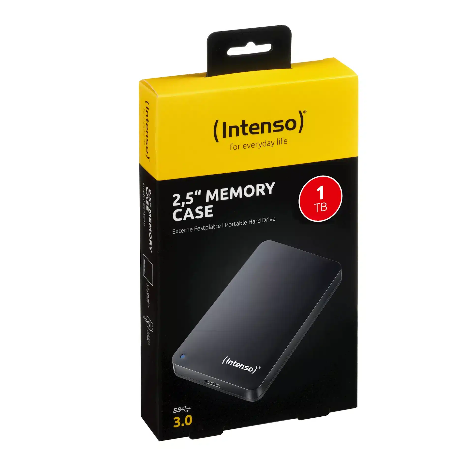 Disco Duro Externo Intenso 1TB 2.5″ Preto Usb 3.0