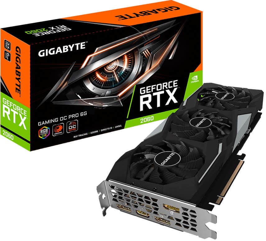 Placa Gráfica GigaByte Geforce RTX 2060 Super 8Gb