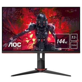 Monitor Aoc 27" Preto Led 1ms 144Hz IPS