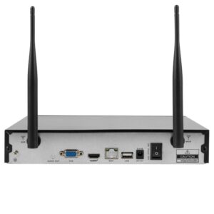 Sistema Vídeo Vigilância 4 Câmaras Wifi + Gravador