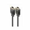 Cabo Extensão VGA HD15M/HD15F 10 Metros preto