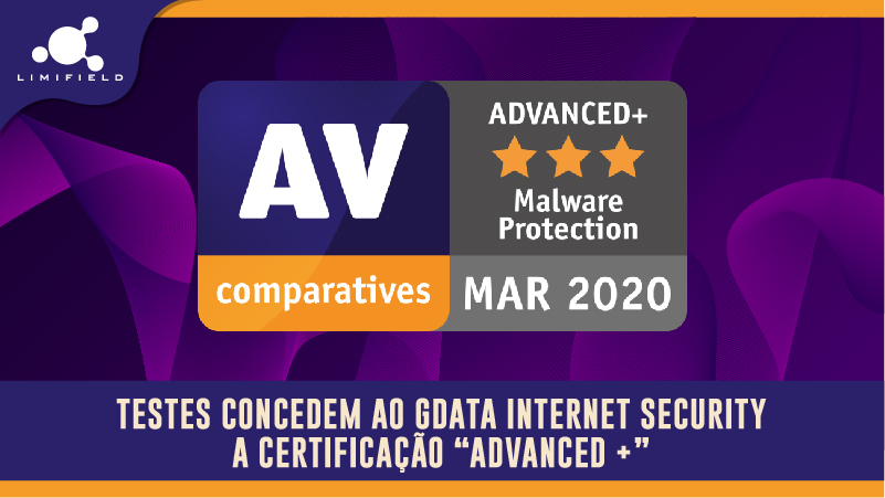 G-DATA Internet Security recebe certificação “ADVANCED +” concedida pela AV-Comparatives - Limifield