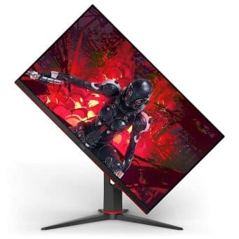 Monitor Aoc 27" Curvo Preto Led 1ms 75Hz IPS