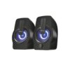 Colunas Trust Sistema 2.0 Gemi RGB Preta