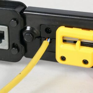 Alicate 3in1 Para Cravar Fichas de Rede e Telefone RJ45 RJ12 RJ11