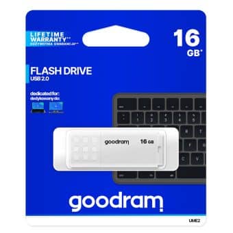 Pen Drive Goodram 16Gb UME2 Usb 2.0 Branca