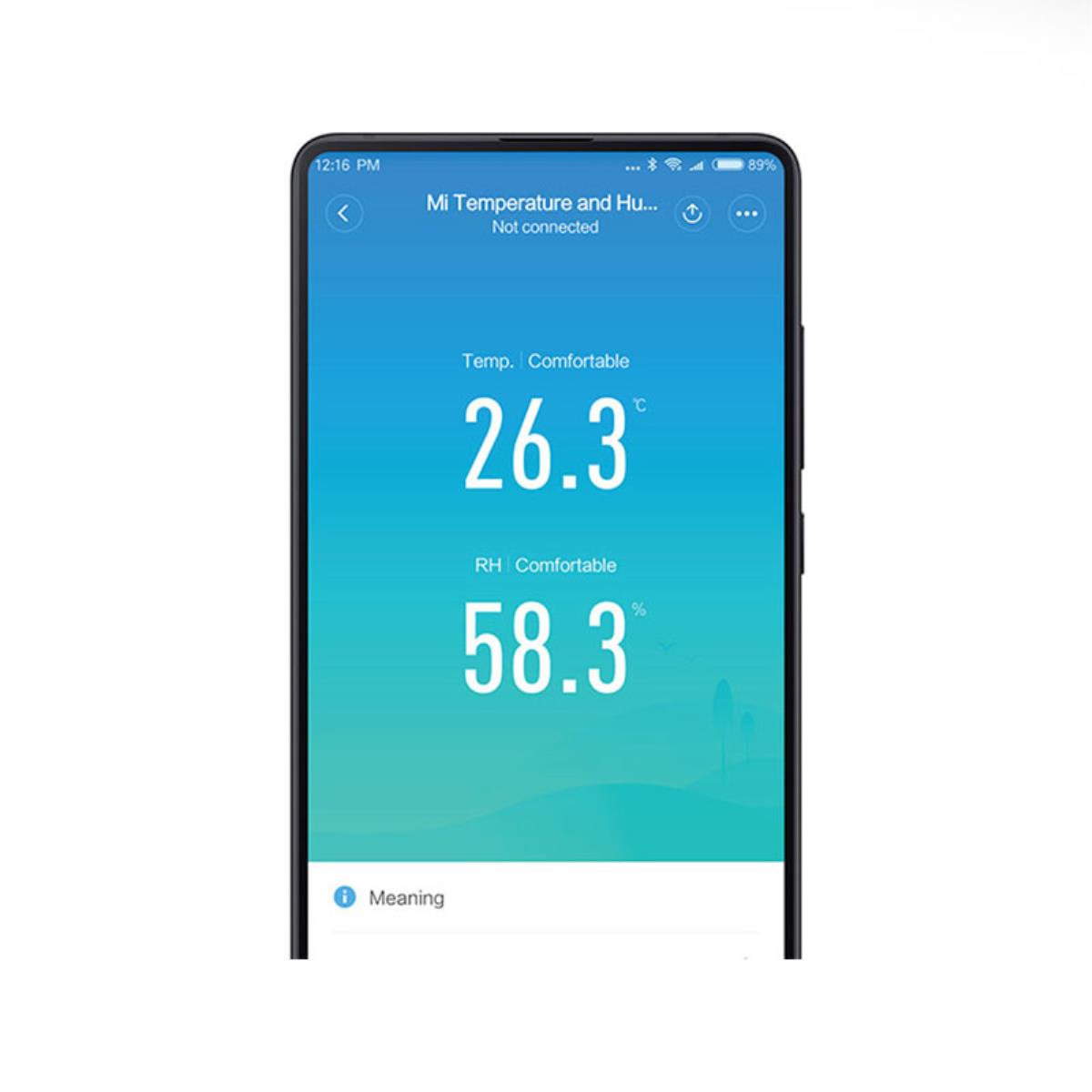 Monitor de Temperatura e Humidade Xiaomi Mijia Branco