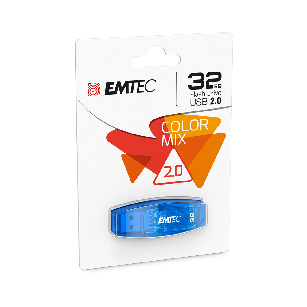 Pen Drive Emtec USB2.0 C410 32GB Azul