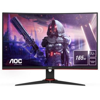 Monitor Aoc 27" Curvo Preto Led 1ms 164Hz FreeSync