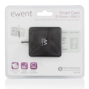 Leitor de Cartões Cidadão Usb 2.0 Preto