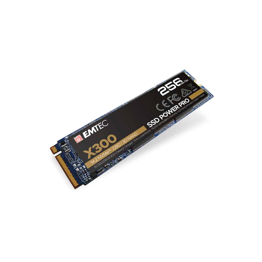 Disco Duro Emtec M2 NVMe X300 256Gb