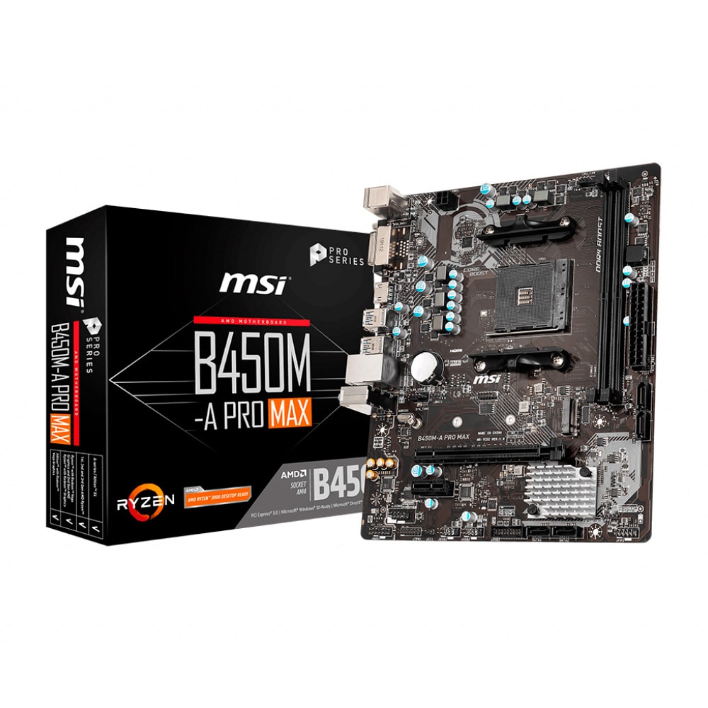 Motherboard MSI B450MA PRO MAXX Am4 Matx Limifield