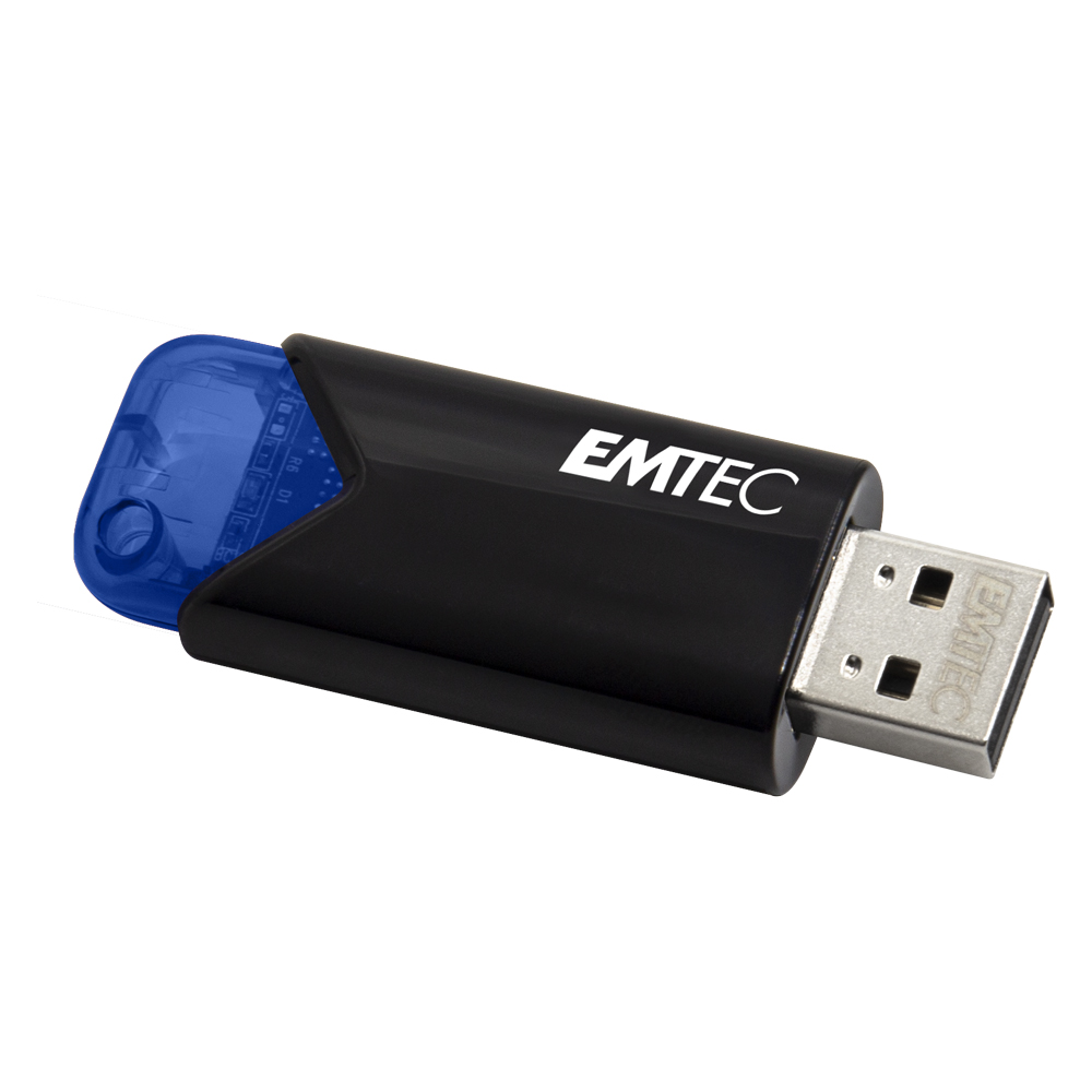 Pen Drive Emtec B110 32GB Click Easy Usb 3.2 Azul