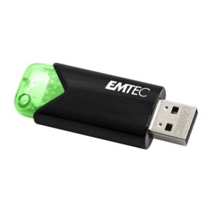 Pen Drive Emtec B110 64Gb Click Easy Usb 3.2 Verde