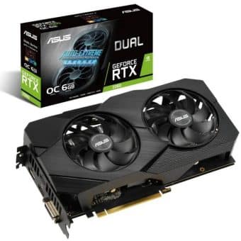 Placa Gráfica Asus Geforce RTX 2060 Dual Evo 6Gb