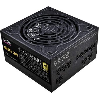 Fonte Alimentação EVGA CQ 650W 80 Plus Gold