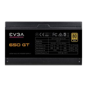 Fonte Alimentação EVGA GT 650W 80 Plus Gold