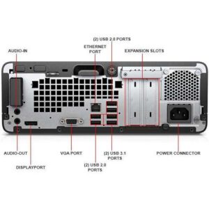 Desktop HP ProDesk 400 G4 SFF Core i5-7500 8Gb 240Gb SSD Win10Pro