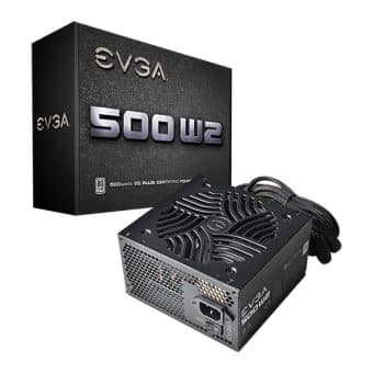 Fonte Alimentação EVGA W2 500W 80 Plus