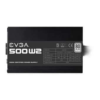 Fonte Alimentação EVGA W2 500W 80 Plus