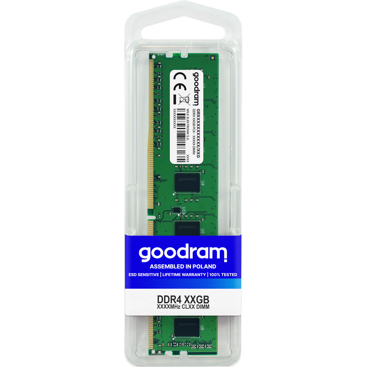 Memória Dimm DDR4 16Gb Goodram 3200Mhz