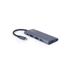 Adaptador Type-C 3IN1 3*USB 2XHDMI Hub e Type-C Power