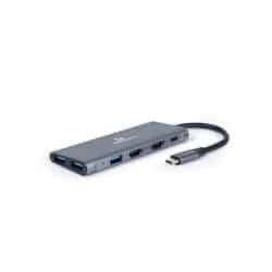 Adaptador Type-C 3IN1 3*USB 2XHDMI Hub e Type-C Power