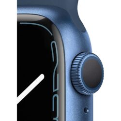 Apple Watch Series 7 GPS 41 mm Caixa de Aluminio em Azul Correia deportiva Azul Abismo