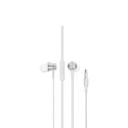 Auriculares Xiaomi Mi In Ear Basic Com Microfone Jack 3.5mm Prateados