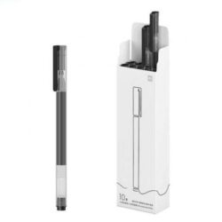 Caneta de Tinta de Gel Xiaomi Mi High-Capacity Gel Pen 10 unidades Preto