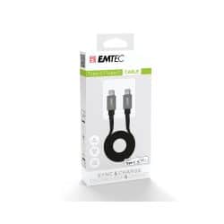 Cabo Emtec Type-C para Type-C 1.2Mt