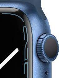 Apple Watch Series 7 GPS Celular 41 mm Caixa de Alumínio em Azul Correia desportiva Azul Abismo