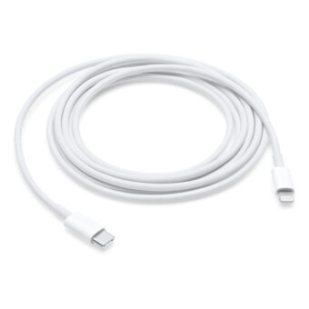 Cabo de Carga Apple de conetor USB-C a Lightning 2m