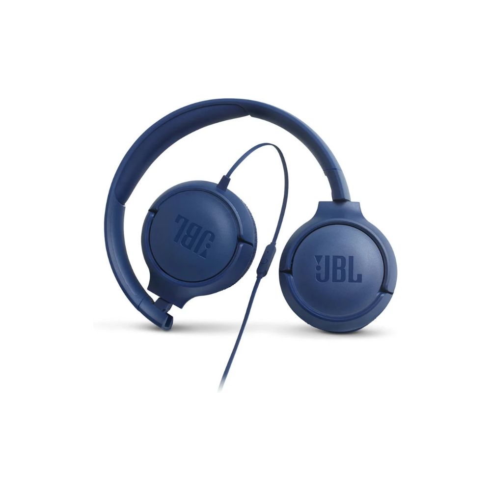 Auscultadores JBL Tune 500 Com Microfone Jack 3.5 Azul - Image 5