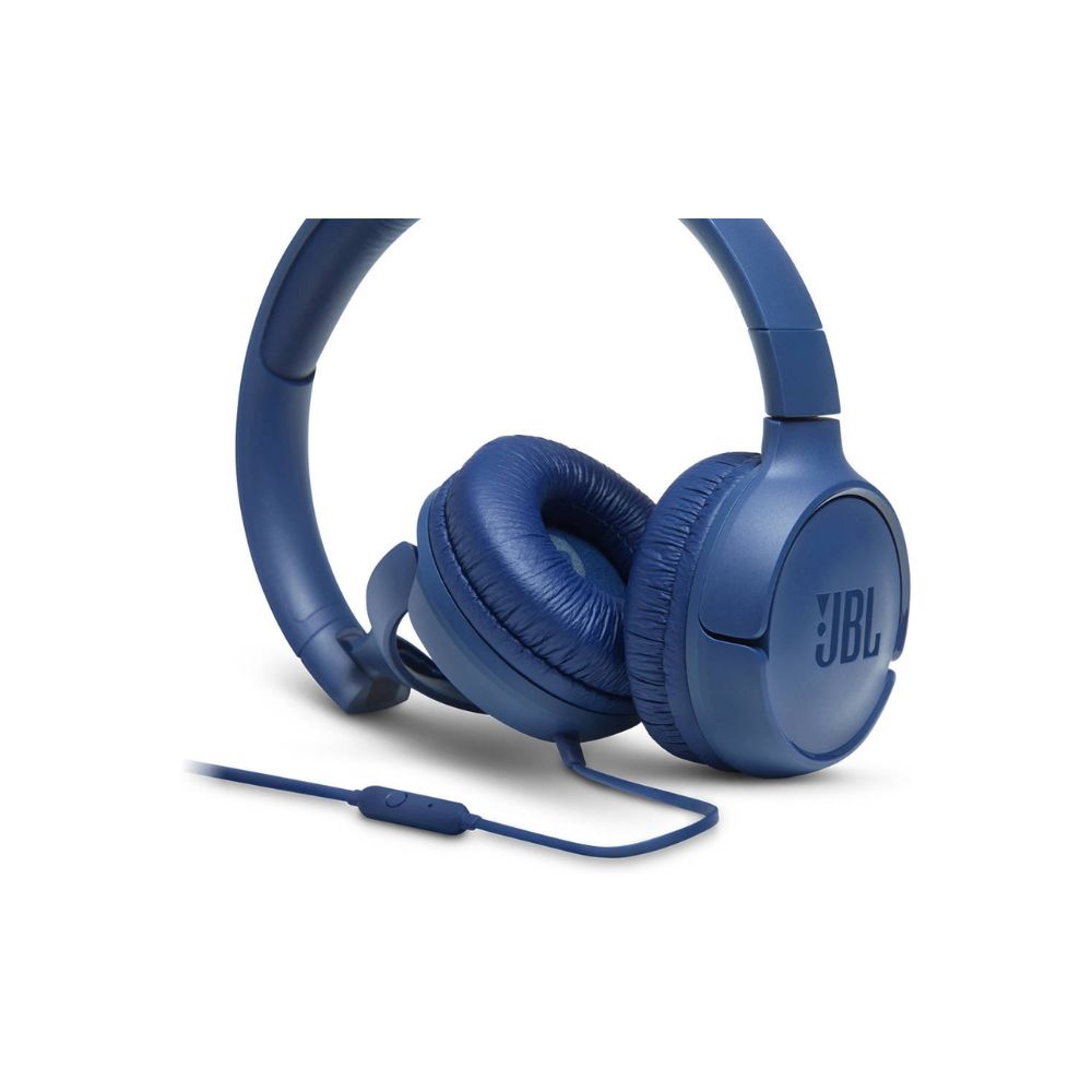Auscultadores JBL Tune 500 Com Microfone Jack 3.5 Azul - Image 6