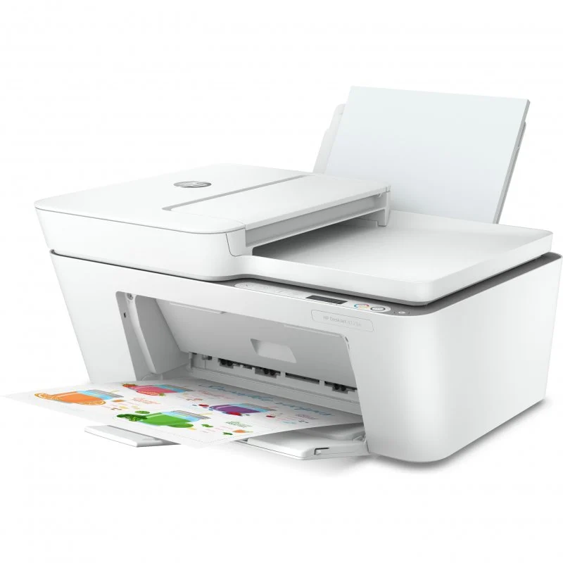 Multifunções Jacto de Tinta HP Deskjet 4120e WiFi Fax Móvel Branca
