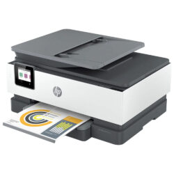 Multifunções Jacto de Tinta HP Officejet Pro 8022e WiFi Fax Duplex Branca 2