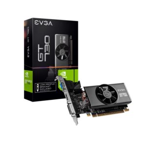 Placa Gráfica EVGA GeForce GT 730 2GB GDDR5 Baixo Perfil