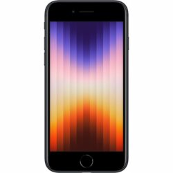 Smartphone Apple iPhone SE 2022 256GB/ 4.7"/ 5G/ Negro Meia Noite