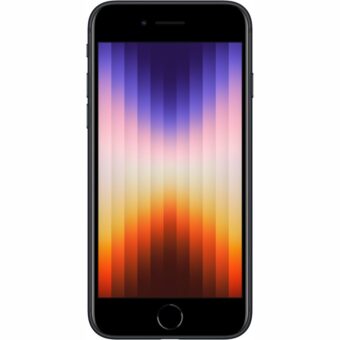 Smartphone Apple iPhone SE 2022 256GB/ 4.7"/ 5G/ Negro Meia Noite