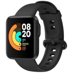 Smartwatch Xiaomi Mi Watch Lite Notificaçoes Frequencia Cardíaca GPS Preto