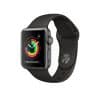 Apple Watch Series 3  GPS  42mm  Caixa de Alumínio em Cinza Espacial  Correia Desportiva Preta
