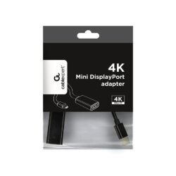 Adaptador Mini DisplayPort para DisplayPort 4K Preto